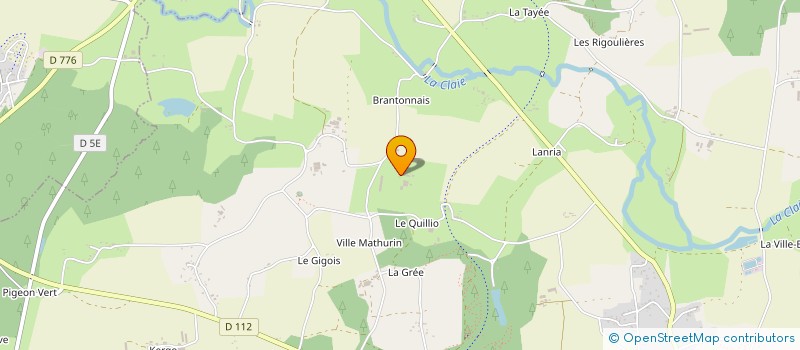 localisation de l'entreprise EARL THOMIN à PLEUCADEUC