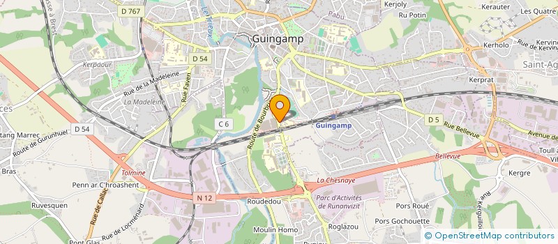 localisation de l'entreprise EARL THORAVAL  GRACES