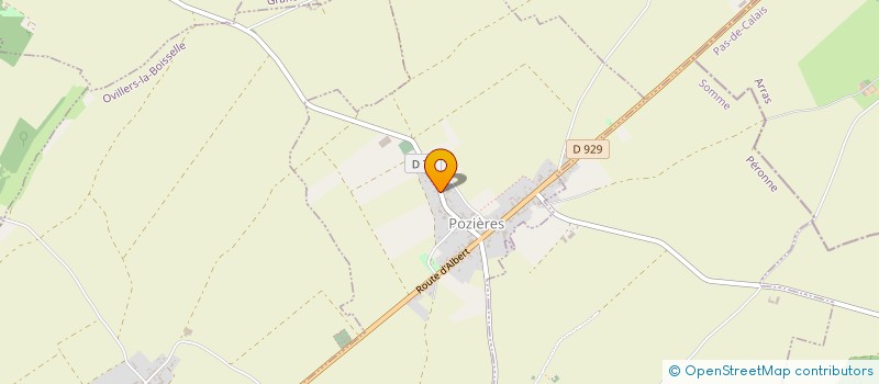 localisation de l'entreprise EARL THUILLIEZ  POZIERES