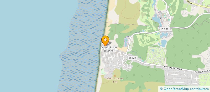 localisation de l'entreprise EARL TISON MONCOMBLE  QUEND