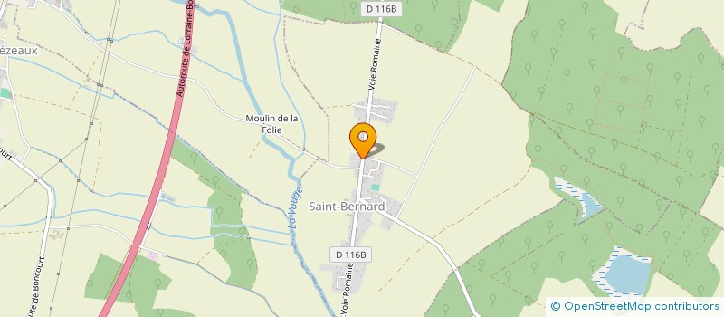 localisation de l'entreprise EARL TISSERANDOT BRUNO  ARGILLY