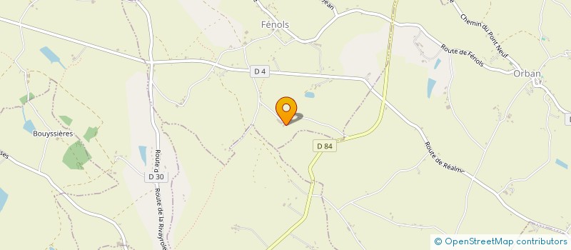 localisation de l'entreprise EARL TOULZE à FENOLS