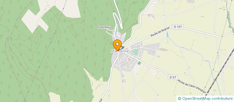 localisation de l'entreprise EARL TOURNIER  MARSANNE