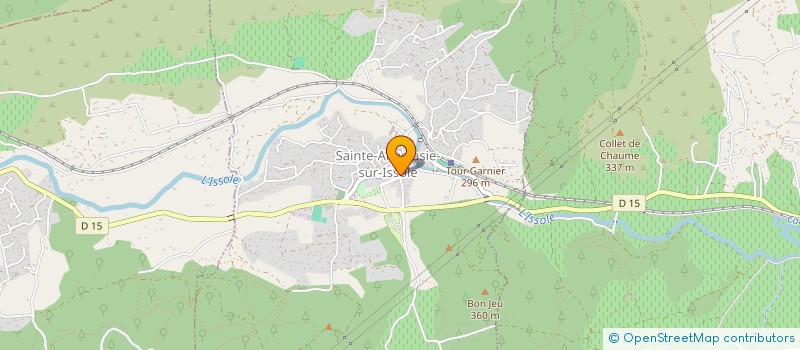 localisation de l'entreprise EARL TOURREL à SAINTE-ANASTASIE-SUR-ISSOLE