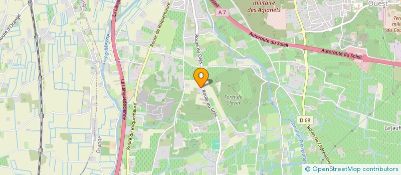 localisation de l'entreprise EARL TRAMIER CLAUDE à ORANGE