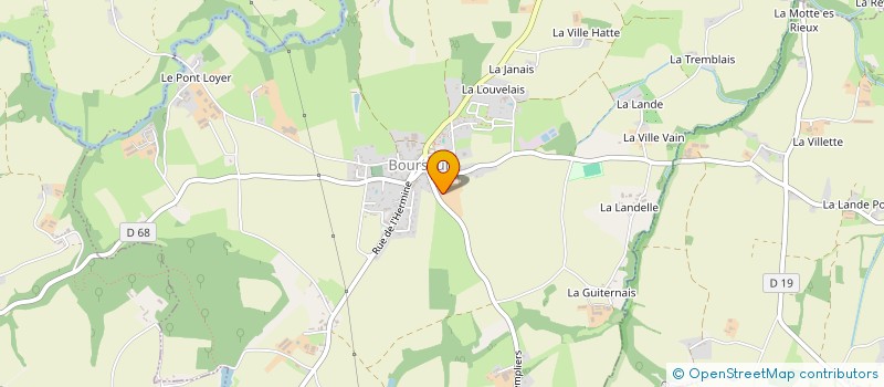 localisation de l'entreprise EARL TRANCHANT STEPHANE à BOURSEUL