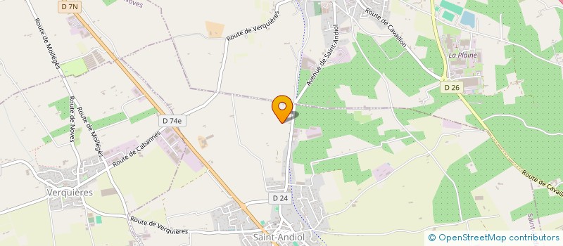 localisation de l'entreprise EARL TREBOR  SAINT-ANDIOL