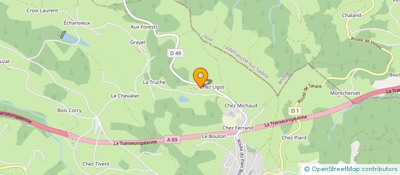 localisation de l'entreprise EARL TRIOMPHE GILLE à VIOLAY