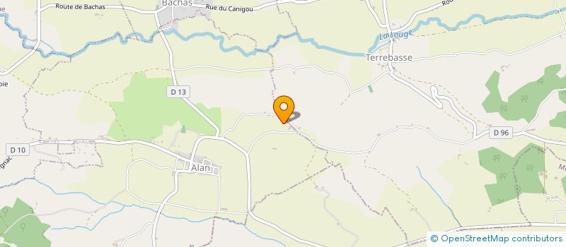 localisation de l'entreprise EARL TROPIS à CASSAGNABERE-TOURNAS