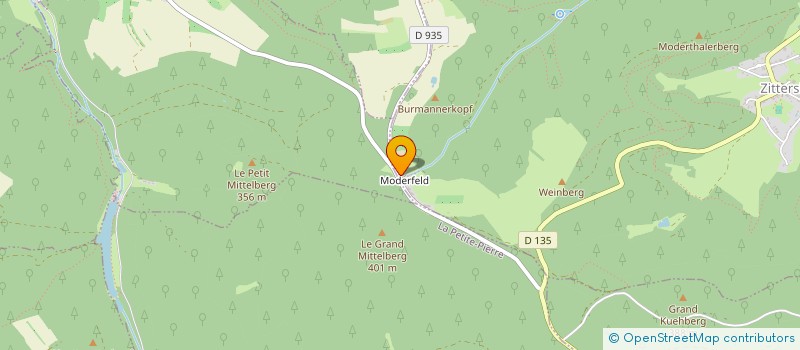 localisation de l'entreprise EARL TSCHANTZ  ZITTERSHEIM