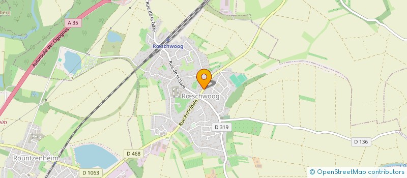 localisation de l'entreprise EARL TUCHSCHERER  ROPPENHEIM