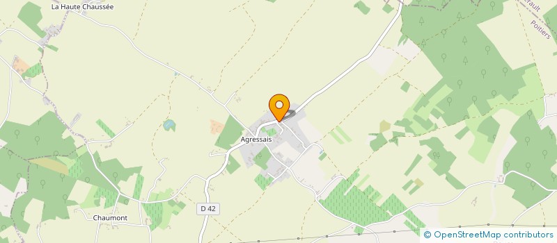 localisation de l'entreprise EARL TURPEAU FROMAGE DE CHEVRE FERMIER  THURAGEAU