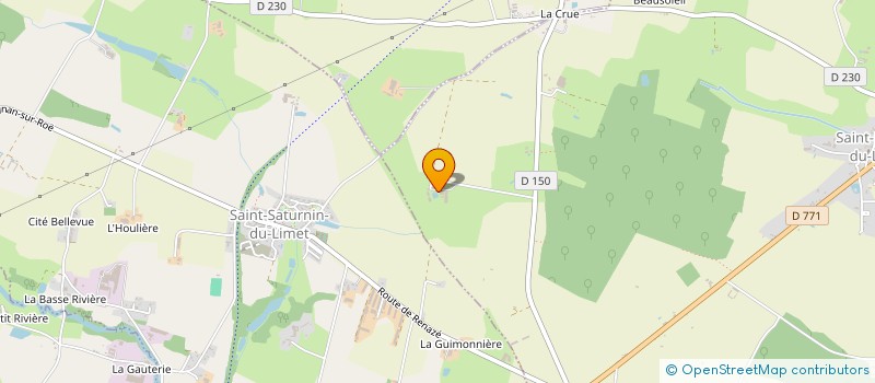 localisation de l'entreprise EARL TWIJNSTRA à SAINT-MARTIN-DU-LIMET