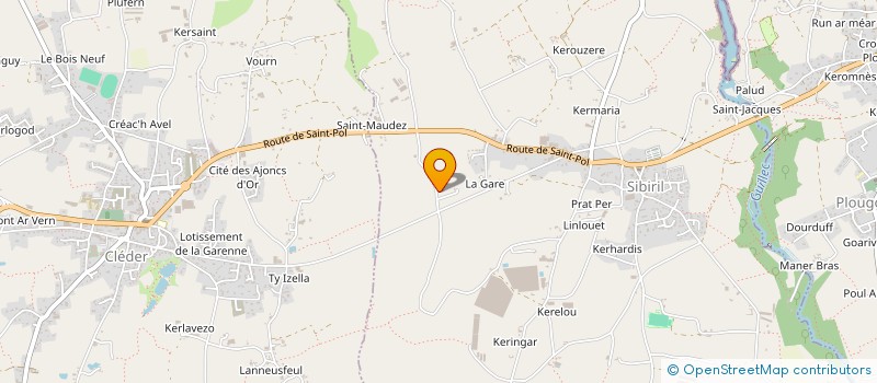 localisation de l'entreprise EARL TY BIRILL  SIBIRIL