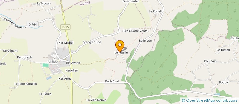 localisation de l'entreprise EARL TY CANE à SILFIAC