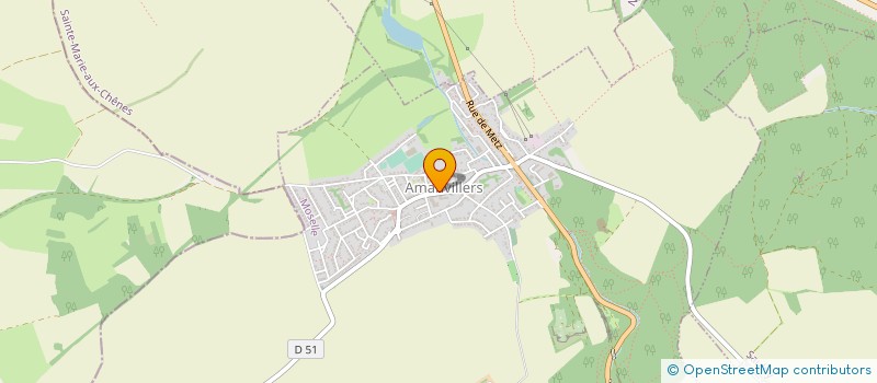 localisation de l'entreprise EARL UNIPERSONNELLE DES CHAMPS D'ARGENT à AMANVILLERS