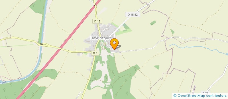 localisation de l'entreprise EARL V.D.B.  HAVRINCOURT