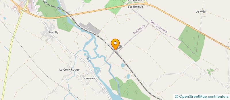 localisation de l'entreprise EARL VACHER à PALLUAU-SUR-INDRE