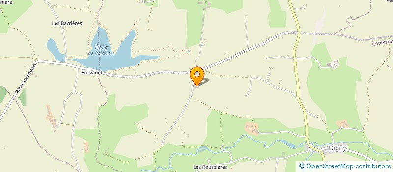 localisation de l'entreprise EARL VADE LOIC  COUETRON-AU-PERCHE