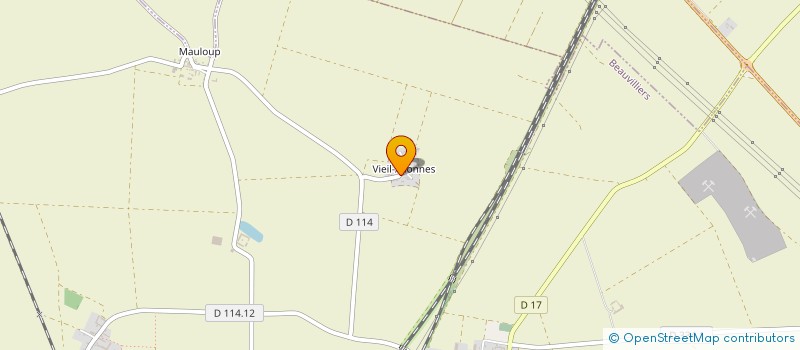 localisation de l'entreprise EARL VAG à BEAUVILLIERS