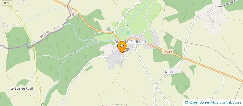 localisation de l'entreprise EARL VALERBIO à RUEIL-LA-GADELIERE