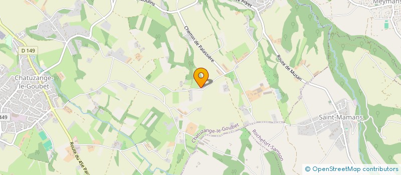 localisation de l'entreprise EARL VALETTE à CHATUZANGE-LE-GOUBET