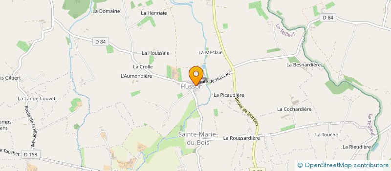 localisation de l'entreprise EARL VALLEE DE LA SELUNE à LE TEILLEUL