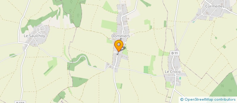 localisation de l'entreprise EARL VAN DE CAVEYE  PREVILLERS