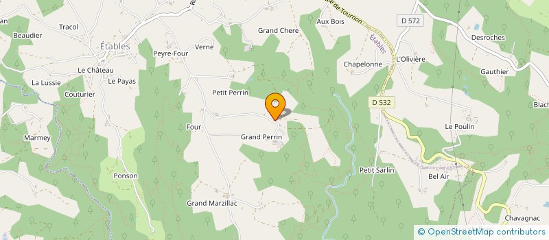 localisation de l'entreprise EARL VAN DER BERG QUARTER HORSES  ETABLES