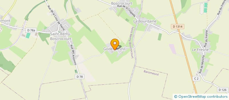 localisation de l'entreprise EARL VAN EECKE  SAINT-REMY-BOSCROCOURT