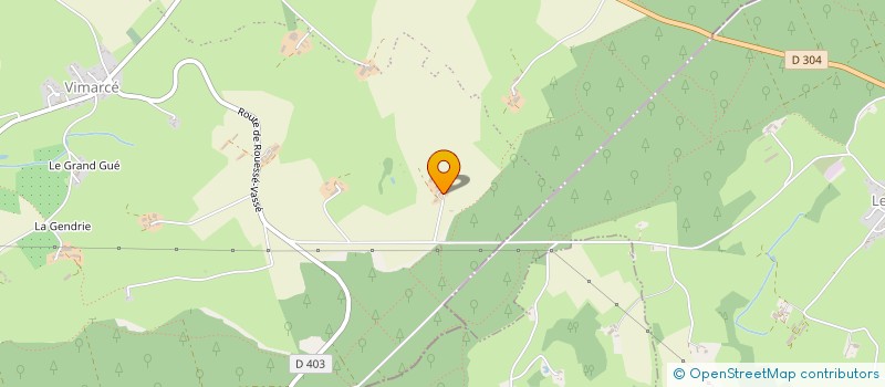 localisation de l'entreprise EARL VAN ENGELENHOVEN  VIMARTIN-SUR-ORTHE