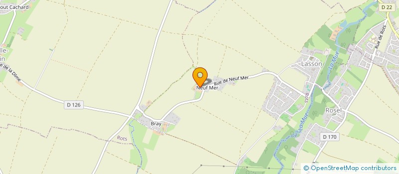 localisation de l'entreprise EARL VAN WYNSBERGHE  ROTS