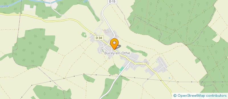 localisation de l'entreprise EARL VANCY  BUCEY-EN-OTHE