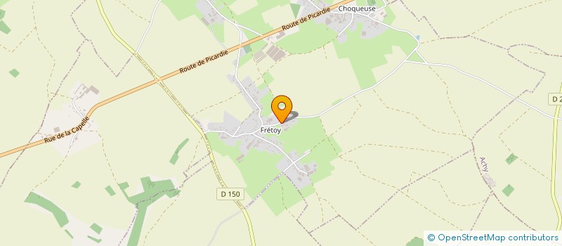 localisation de l'entreprise EARL VANDAELE  GREMEVILLERS