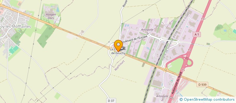 localisation de l'entreprise EARL VANLANDTSCHOOTE  FEUCHY