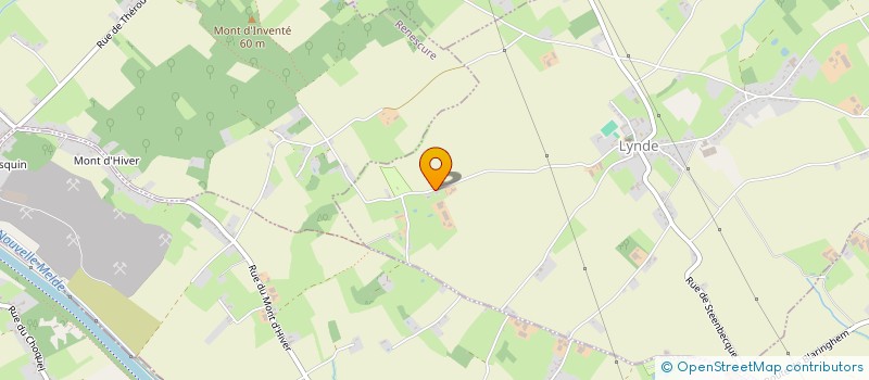 localisation de l'entreprise EARL VANLAUWE à LYNDE