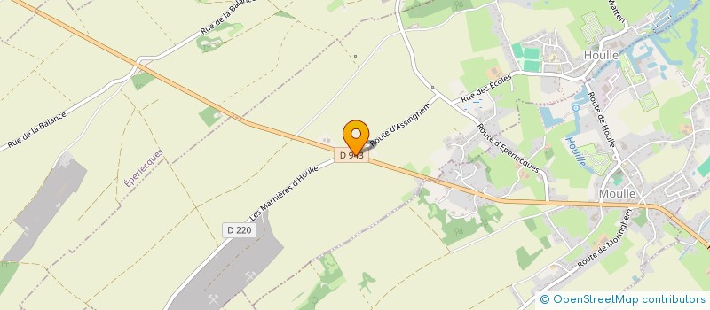 localisation de l'entreprise EARL VASSEUR PERE ET FILS  SERQUES