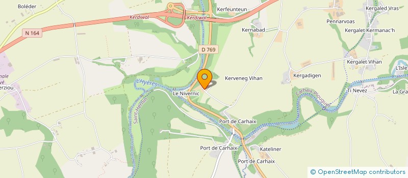 localisation de l'entreprise EARL VAUCHER à PLOUNEVEZEL