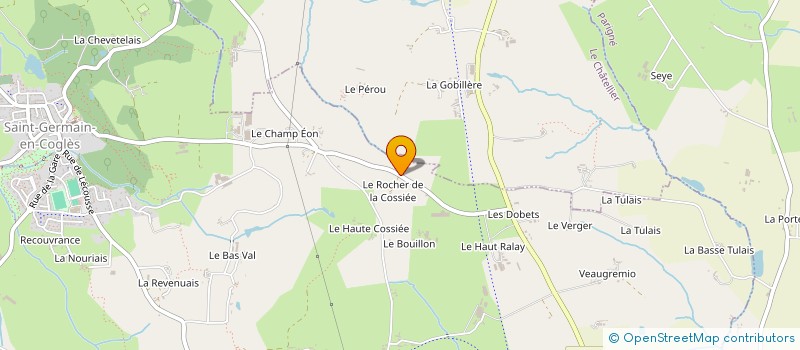 localisation de l'entreprise EARL VAUHOUDIN  BEAUCE