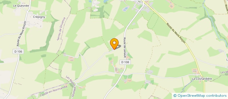 localisation de l'entreprise EARL VAUTIER à SOULEUVRE EN BOCAGE
