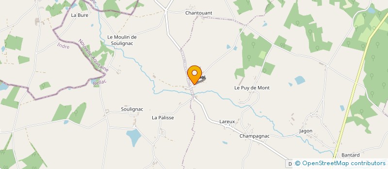 localisation de l'entreprise EARL VAUZELADE à SAINT-GEORGES-LES-LANDES