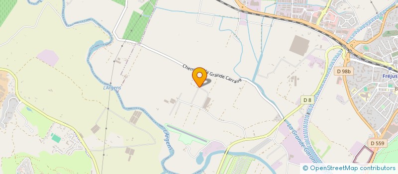 localisation de l'entreprise EARL VAZZOTTI ARMAND ET FILS à FREJUS