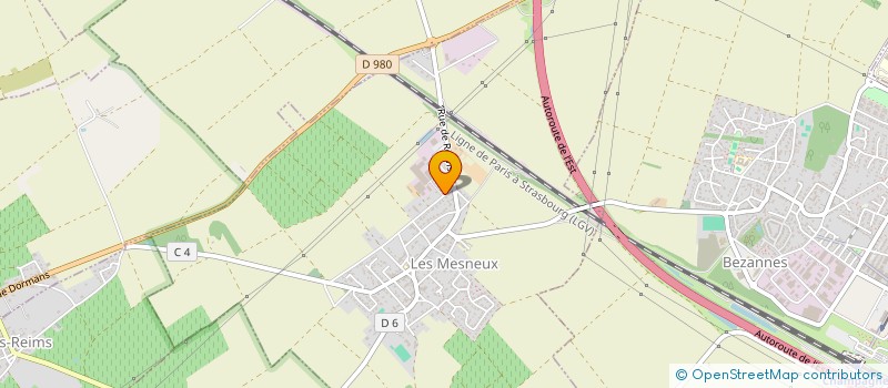 localisation de l'entreprise EARL VEISSE à LES MESNEUX