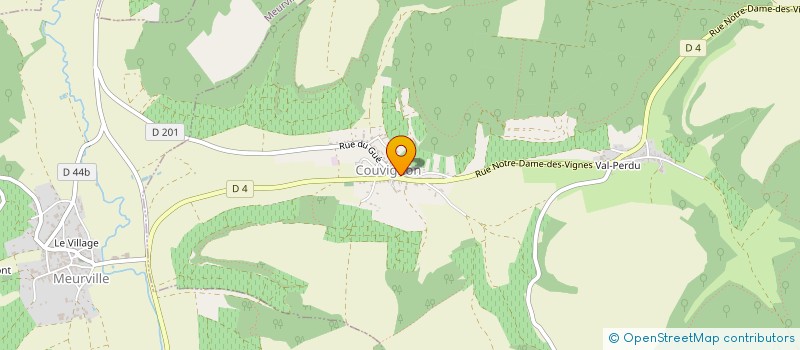 localisation de l'entreprise EARL VENDEMIAIRE à MEURVILLE