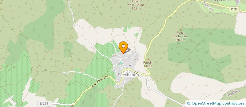 localisation de l'entreprise EARL VENTURE  ANIANE