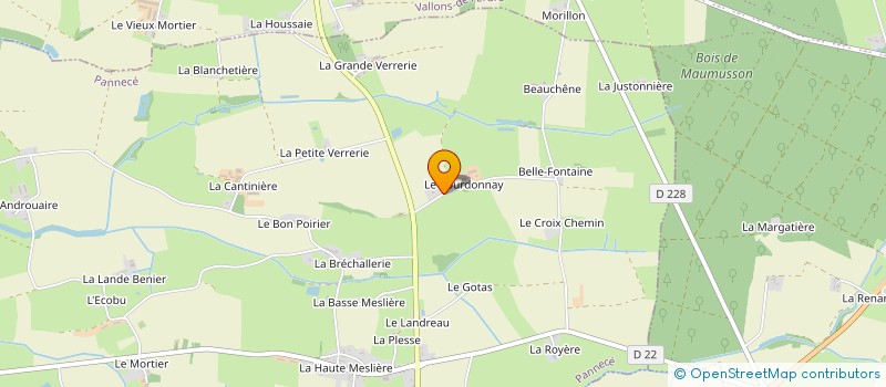 localisation de l'entreprise EARL VERBERCKMOES à TRANS-SUR-ERDRE