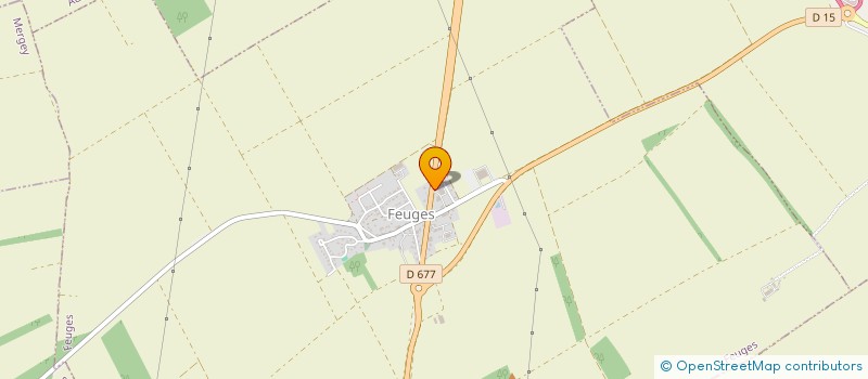 localisation de l'entreprise EARL VERCRUYSSEN  FEUGES