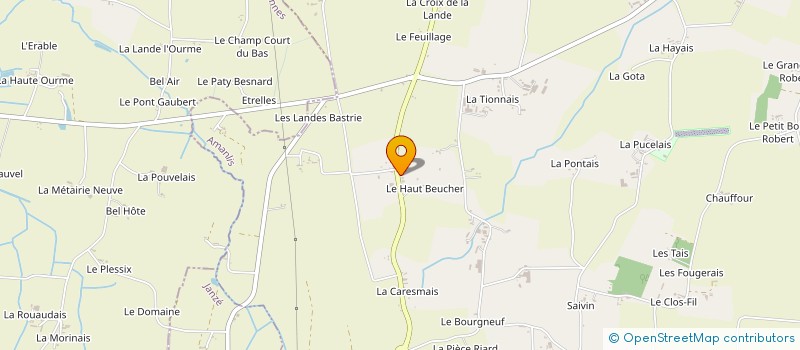 localisation de l'entreprise EARL VERGER DESILES à AMANLIS