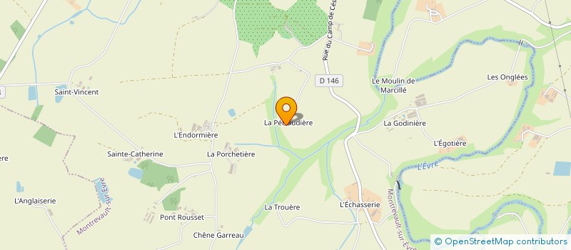 localisation de l'entreprise EARL VERGERS BERTAUD à MAUGES-SUR-LOIRE