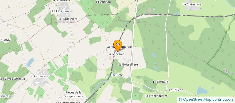 localisation de l'entreprise EARL VERGERS DE LA GASNERAIE à AZAY-LE-RIDEAU